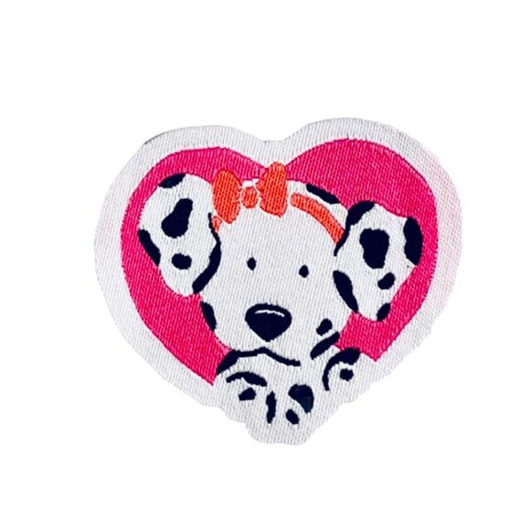 Spottie Dottie Iron On Patch 2” Hello Kitty & Friends Dalmatian Dog - Picture 2 of 5